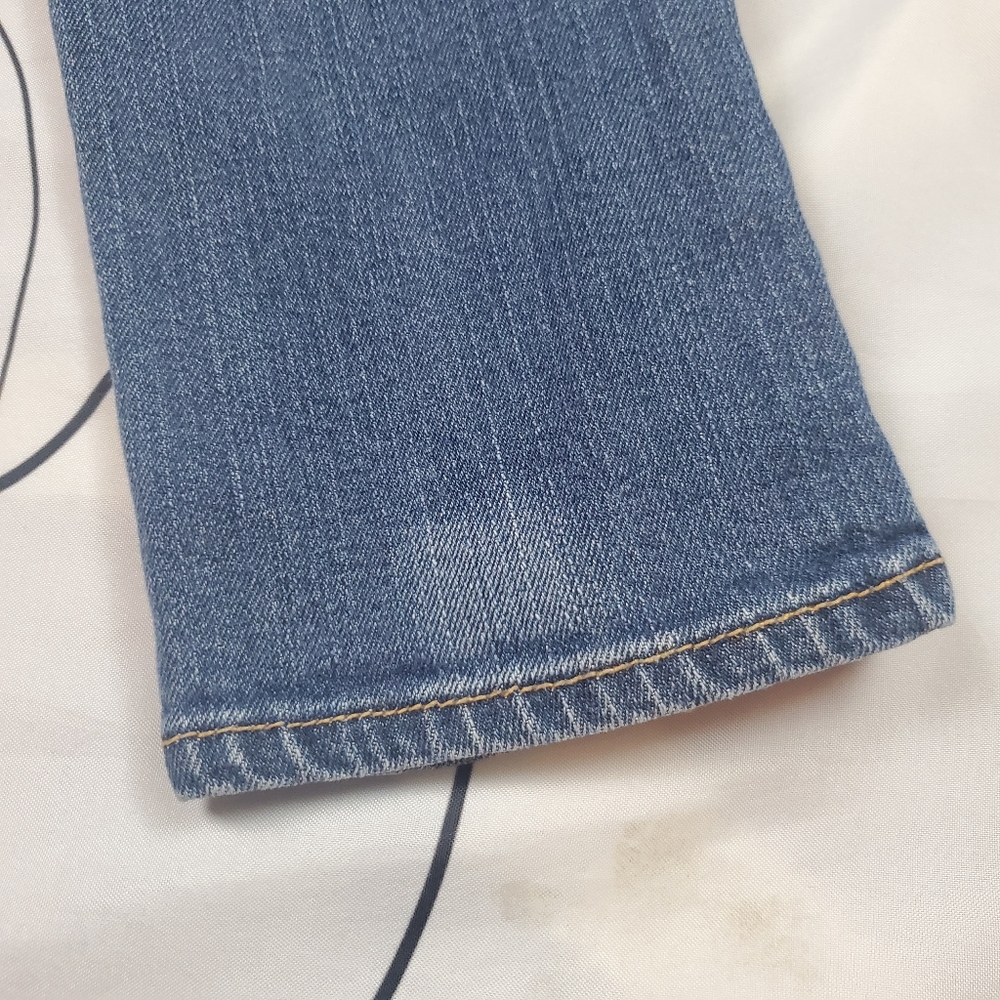 AMERICAN EAGLE Skinny Jeans Blue Denim Stretch 0 - Picture 3 of 8